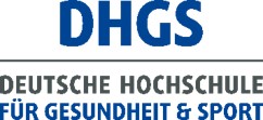 Logo: DHGS - Deutsche Hochschule für Gesundheit und Sport