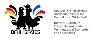 Logo: Deutsch-Französisches Hochschulinstitut an der Hochschule für Technik und Wirtschaft des Saarlandes - htw saar