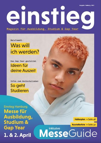 Cover des Einstieg Magazins 2022