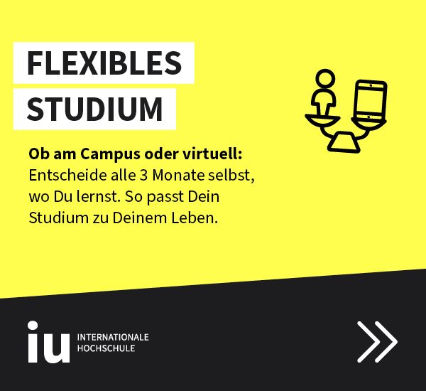 IU myStudium: Flexibles Studium