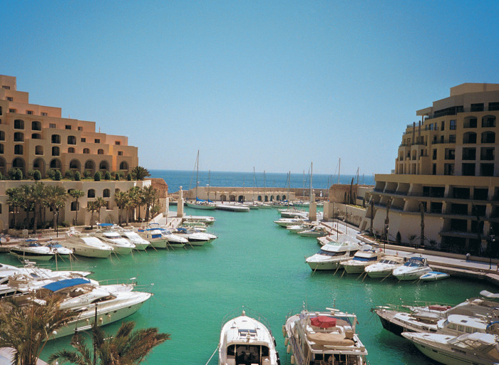 Eine Bucht auf Malta.
